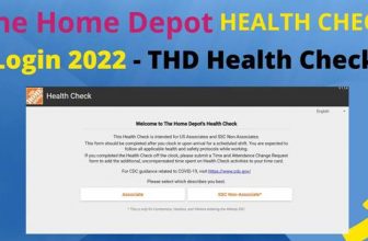 Home Depot Health Check Login 2022 – THD Health Check