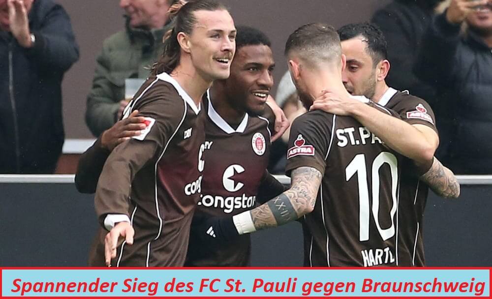 Spannender Sieg des FC St. Pauli gegen Braunschweig